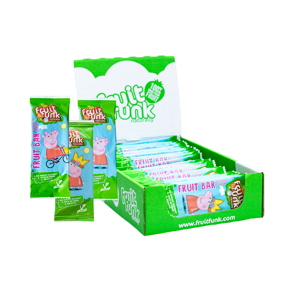 Peppa Pig Fruitbar Blueberry (24 pcs)