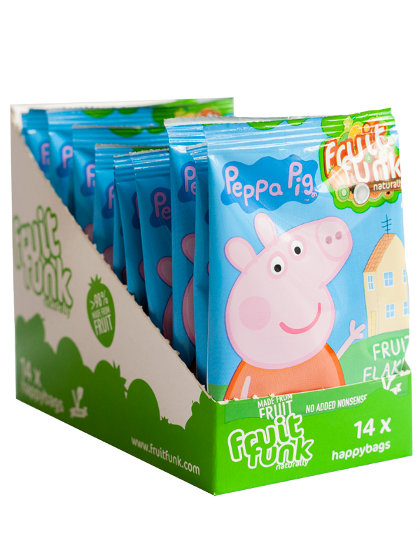 Peppa Pig Happybag peach (14 stuks)