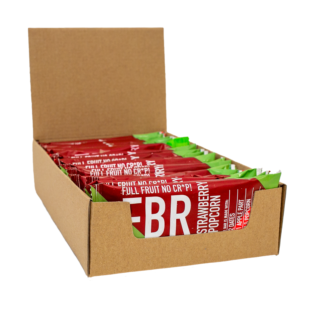 FBR Strawberry Popcorn 30 gram (display 24 stuks)