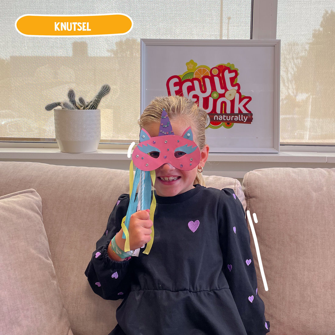 Knutsel - Unicorn masker