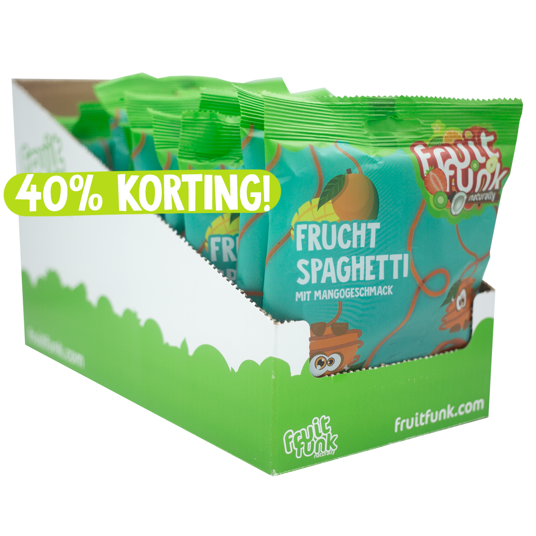 Fruit Spaghetti mango display