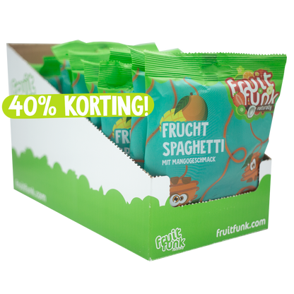 Fruit Spaghetti mango display