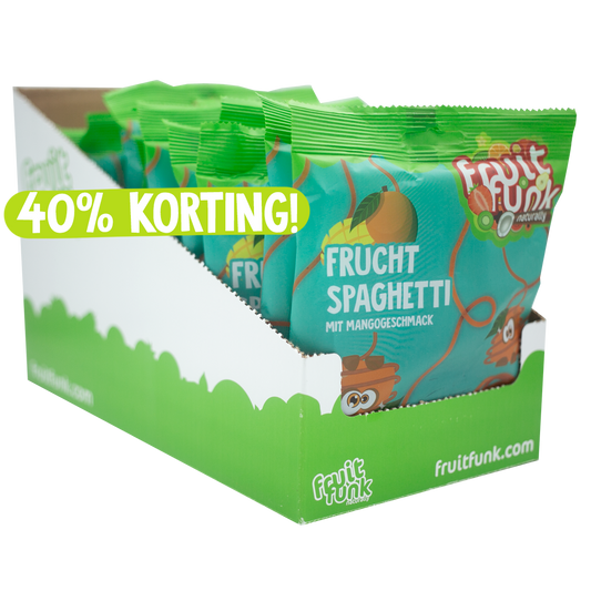 Fruit Spaghetti mango display