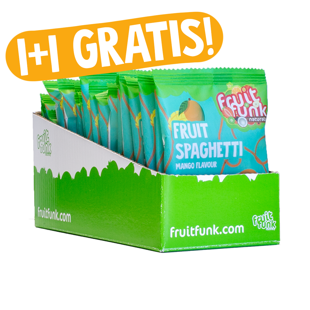 Happybag Fruit Spaghetti mango (20 stuks)