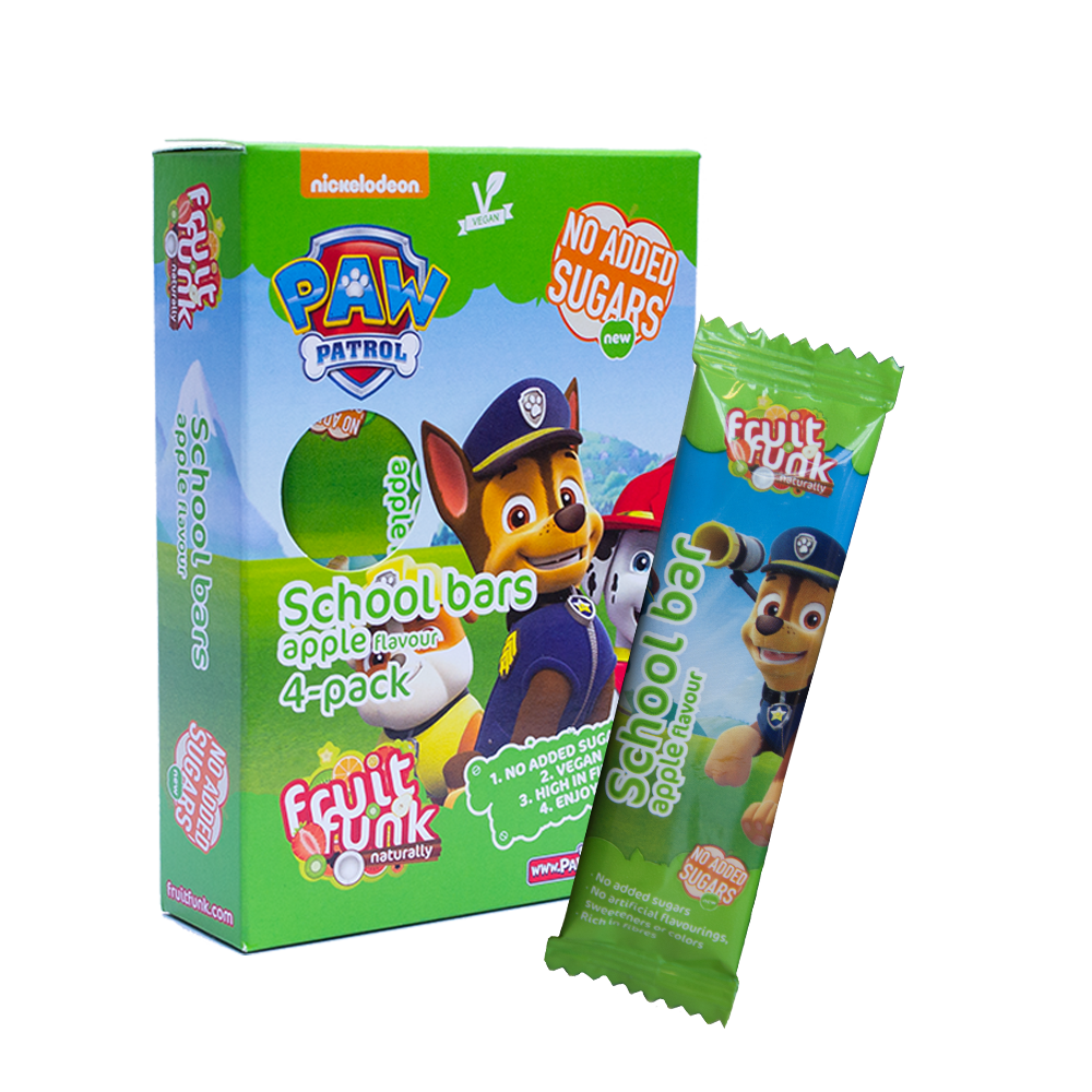 Paw Patrol Schoolbar 4 Pack