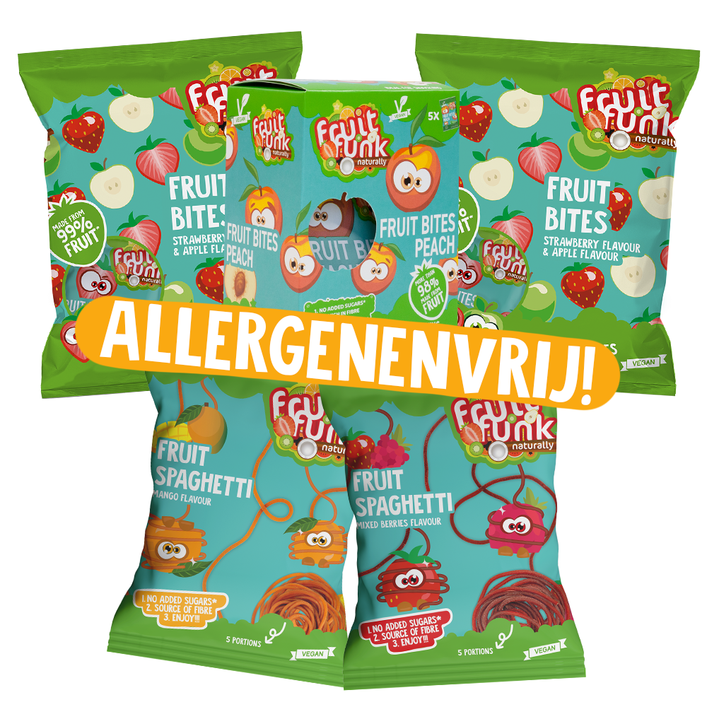 Lewise x Fruitfunk - allergenenvrij pakket