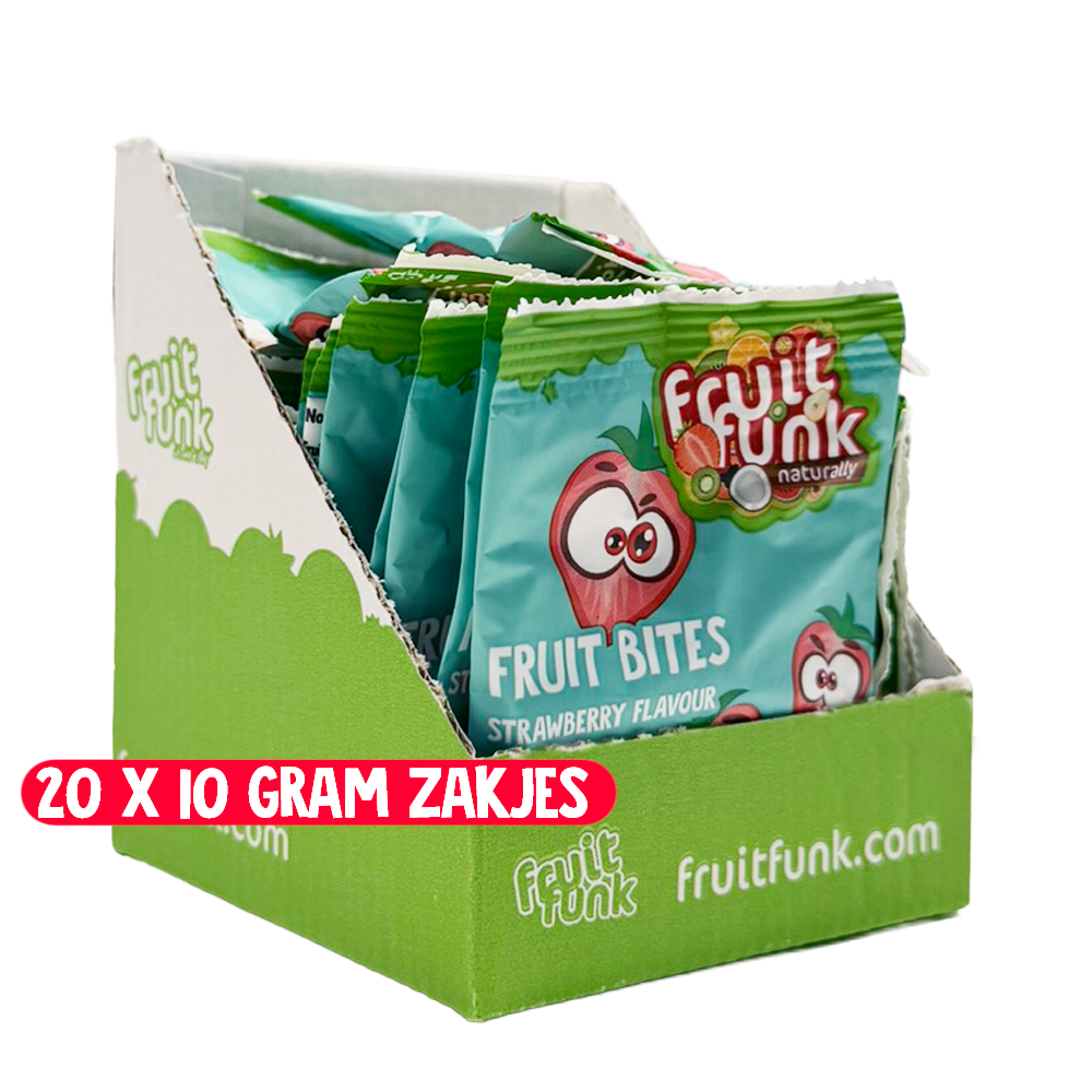 Fruit Bites Strawberry (20 stuks)