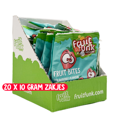 Fruit Bites Strawberry (20 stuks)