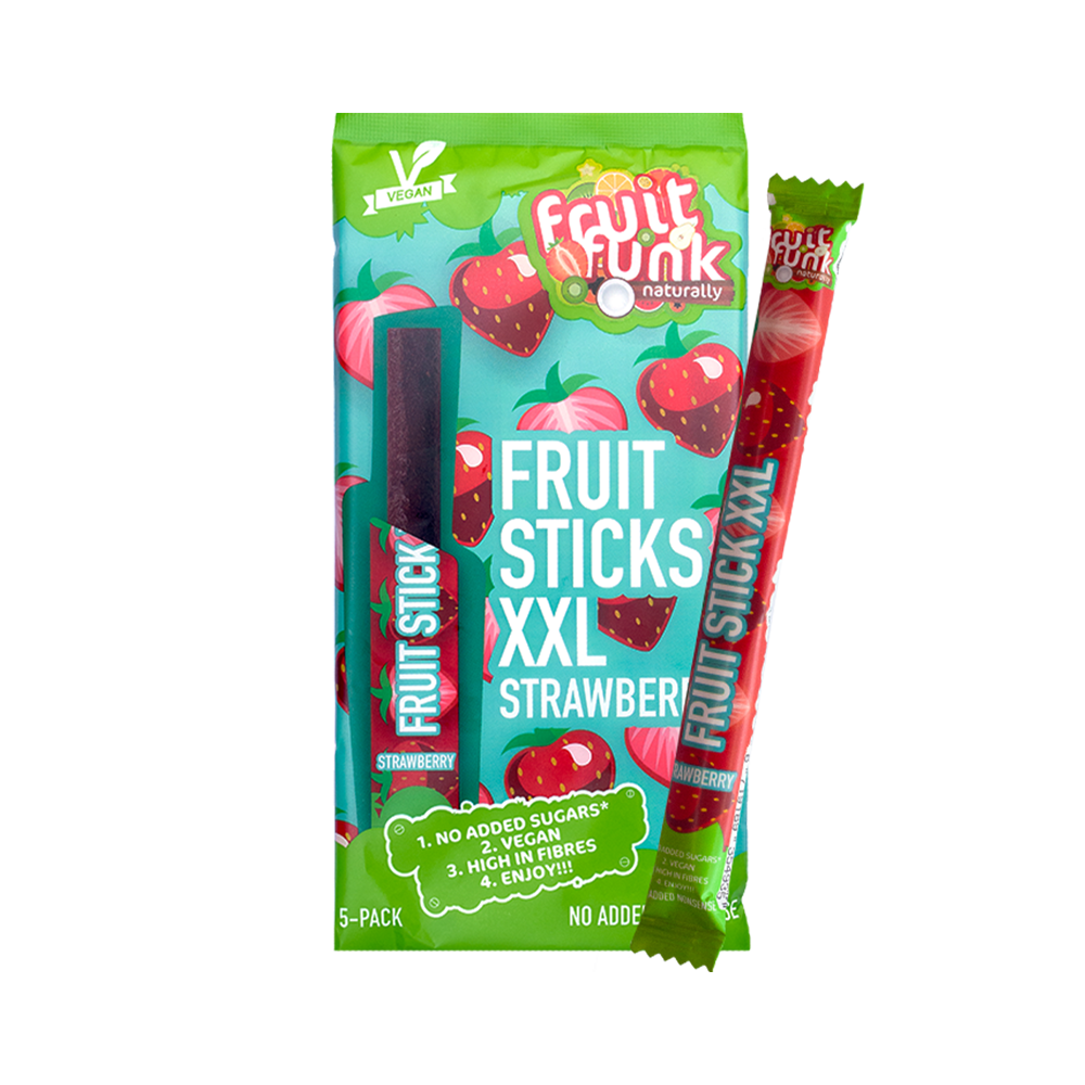 Fruitstick XXL Strawberry 5-pack