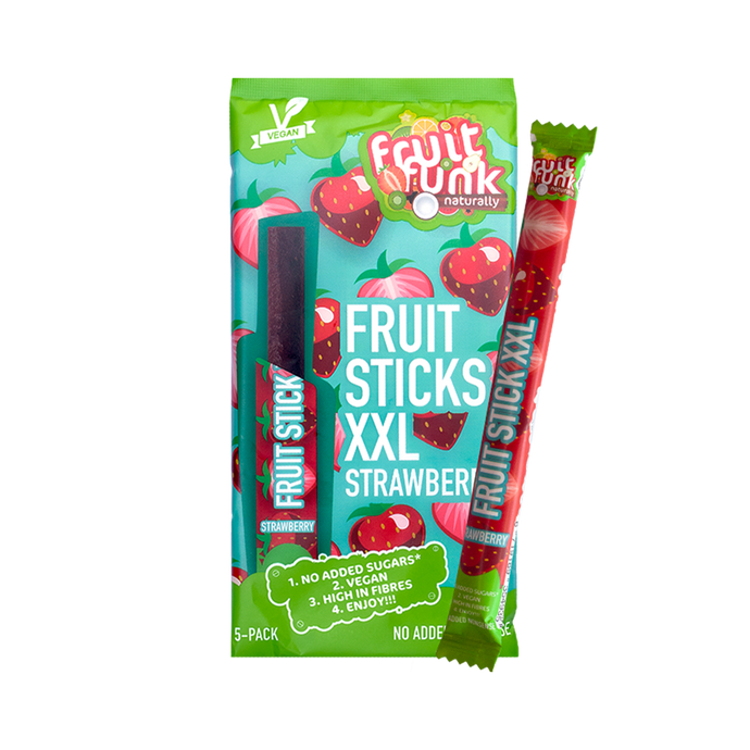Fruit stick XXL Strawberry 5-pack