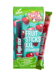 Fruit stick XXL Strawberry 5-pack