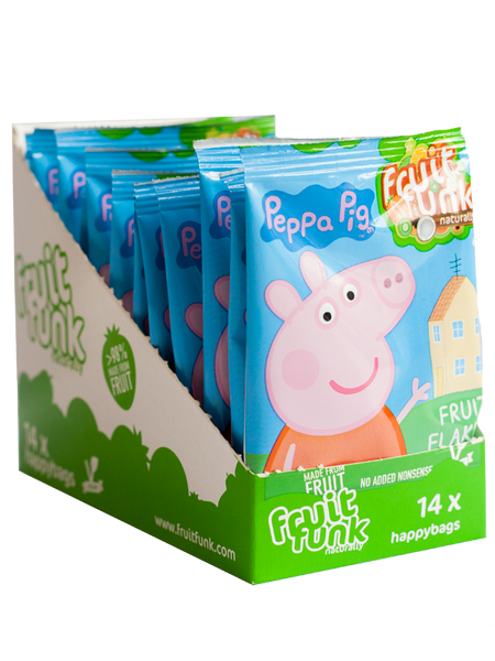 Peppa Pig Happybag peach (14 stuks) – Fruitfunk